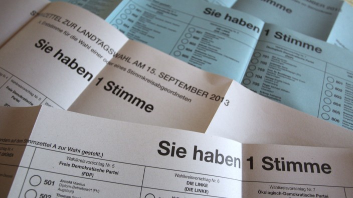 Bayerische Landtagswahl 2013