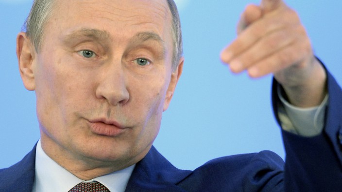 Bürgerkrieg in Syrien: Russlands Präsident Wladimir Putin