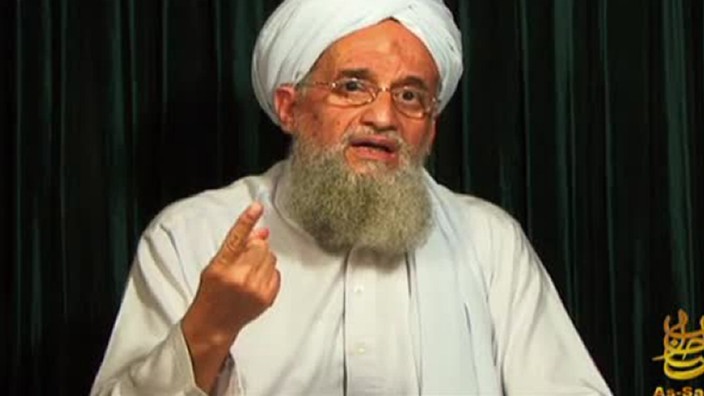 Audiobotschaft: Al-Qaida-Chef Aiman al-Zawahiri (Archivbild aus dem Oktober 2012)