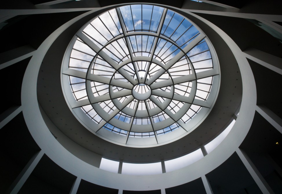 Kuppeldach der Pinakothek der Moderne