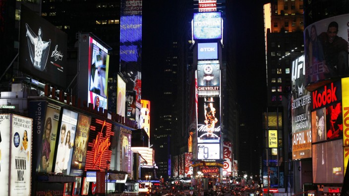 Lichter des Times Square New York