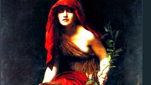 John Collier (1850-1934): Priestess of Delphi