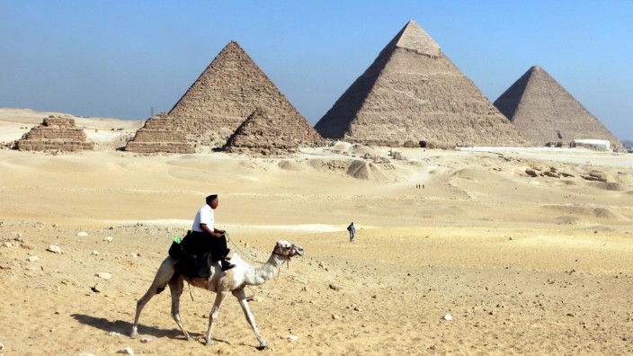 Ägypten Tourismus Reisewarnung Pyramiden von Gizeh