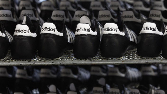 adidas Shoe Production Ahead Of Results