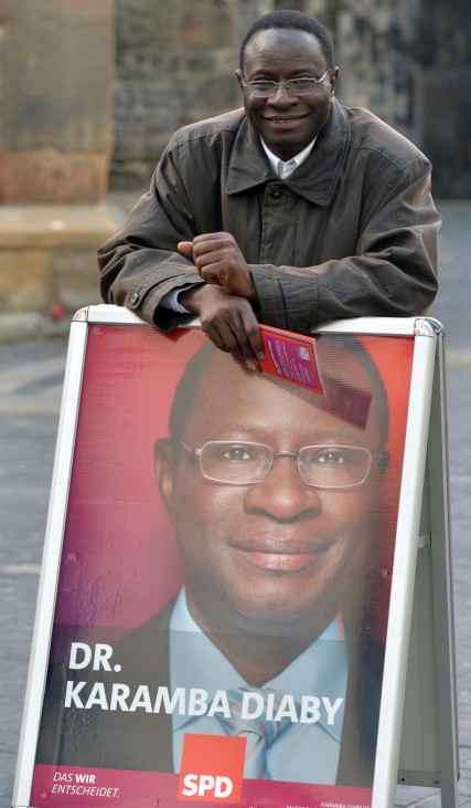 SPD Wahlkampf - Karamba Diaby