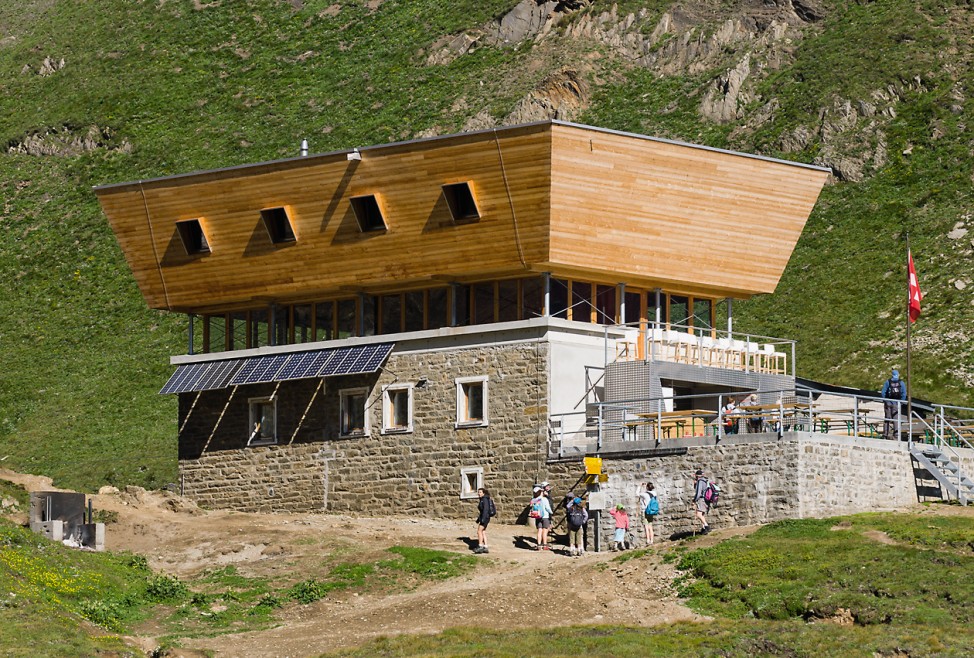 Schweiz Hütten Alpen Alpen-Club Berghütten Capanna Corno-Gries Tessin