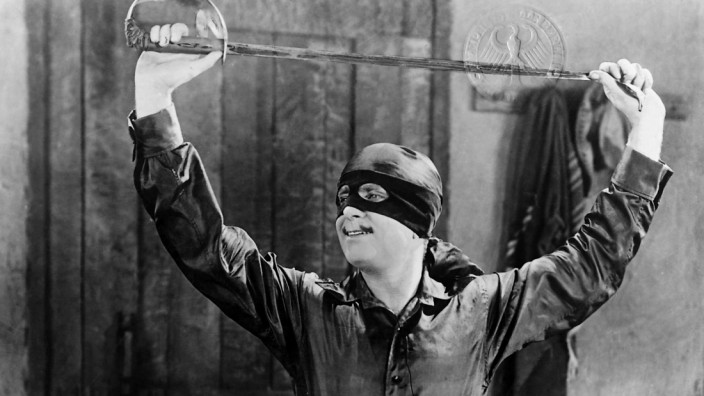 Douglas Fairbanks sen. in "Das Zeichen des Zorro"