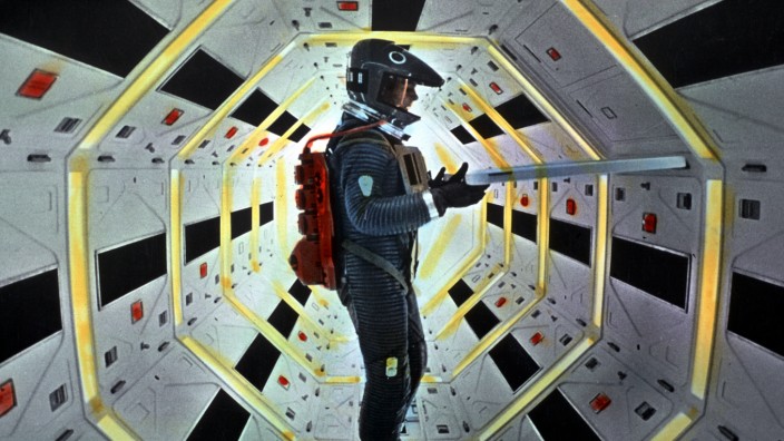 Klassikfestival in München: Szene aus dem Film "2001 - Odyssee im Weltraum" von Stanley Kubrick.