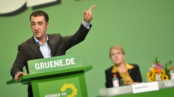 Cem Özdemir auf dem Grünen-Bundesparteitag in Berlin.