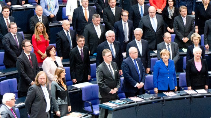 Konstituierende Sitzung Deutscher Bundestag