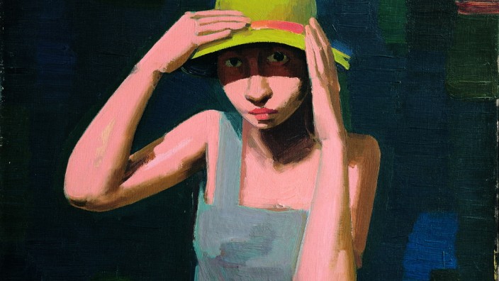 Franz Lerch: "Mädchen mit Hut"