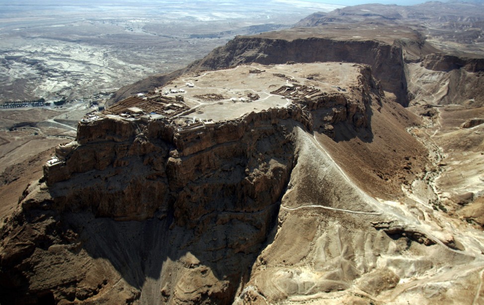 Masada Festung Israel Absurdistan
