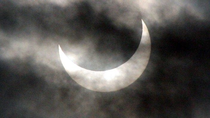 Sonnenfinsternis: Schon 2011 war in Deutschland eine partielle Sonnenfinsternis zu beobachten