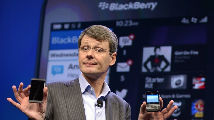 Gestoppter Blackberry-Verkauf: Blackberry-Chef Thorsten Heins muss gehen
