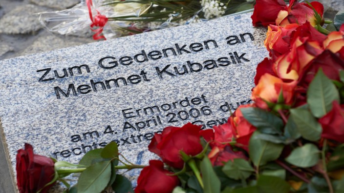 Gedenkstein für NSU-Opfer in Dortmund