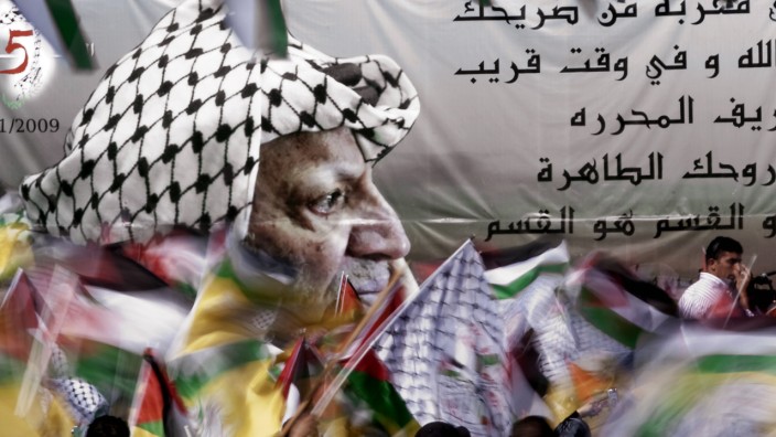 Nahostkonflikt: Auch neun Jahre nach seinem Tod ist Jassir Arafat eine Ikone (Archivbild aus dem Jahr 2009)