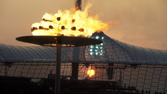 Bürgerentscheid zu Olympiabewerbung: Noch einmal? Die Olympische Flamme in München 1972.
