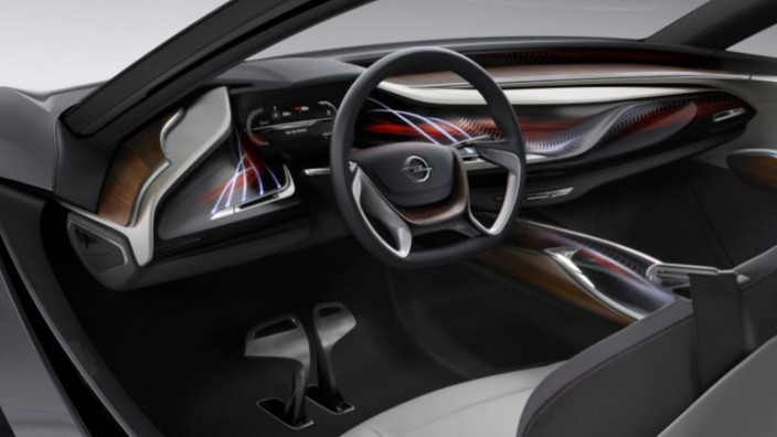 Opel, Opel Monza, Cockpit