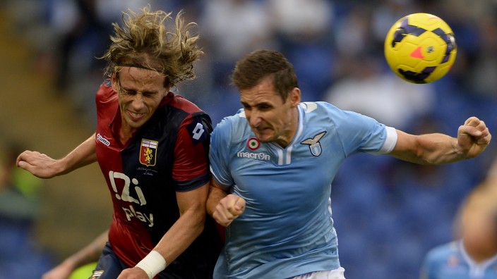Nationalmannschaft: Schon wieder verletzt? Miroslav Klose in einem Spiel für Lazio Rom