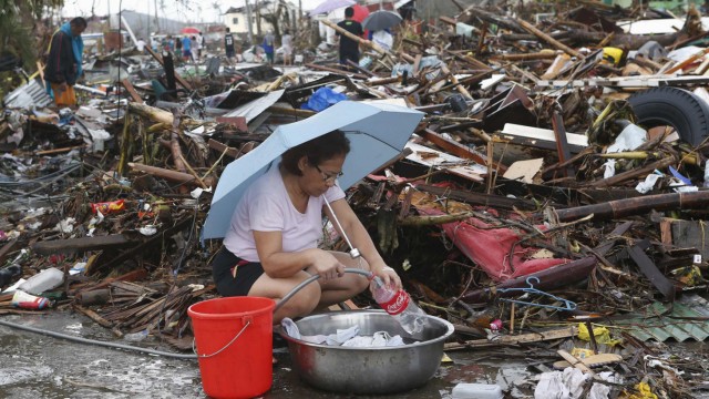 Katastrophengebiet Philippinen