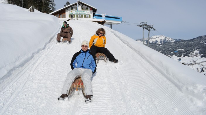 Bayern: Am Oberjoch kann man nicht nur Skifahren.