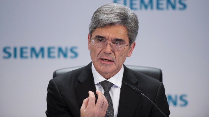 Gehaltsaffäre um Siemens-Betriebsrat: Siemens-Chef Joe Kaeser soll in der Gehaltsaffäre um Betriebsratschef Adler für Ruhe sorgen.