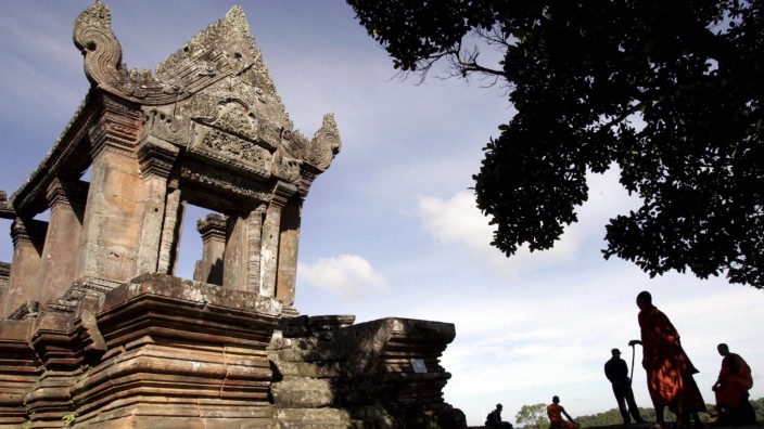 Preah Vihear Kambodscha Tempel Mönche