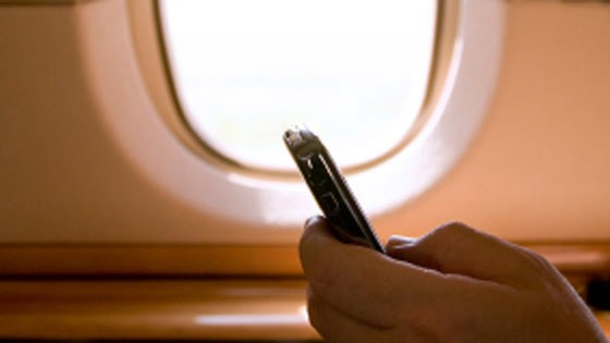 Handy Flugzeug Smartphone