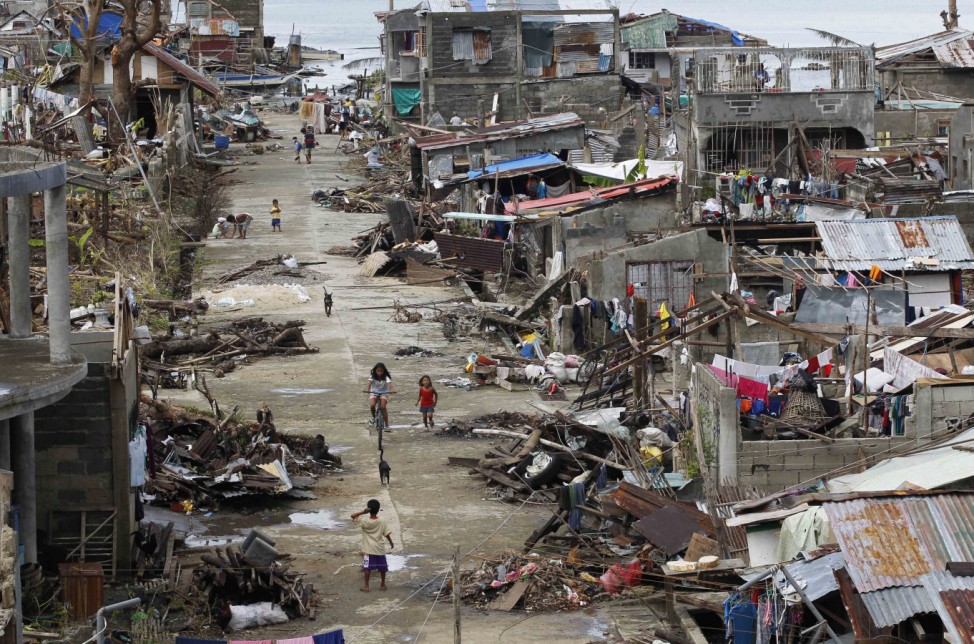 Haiyan typhoon aftermath