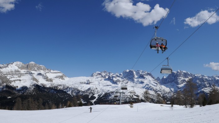 Madonna di Campiglio, Skifahren, Italien, Brentagruppe, Schnee
