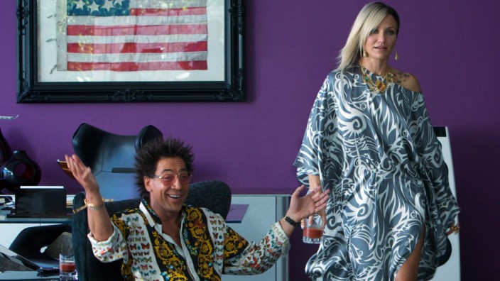 Javier Bardem und Cameron Diaz in "The Counselor"