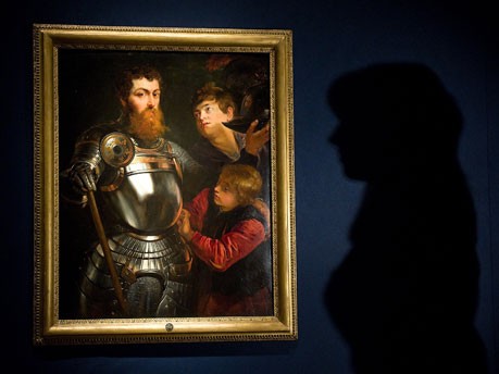 Peter Paul Rubens: Ein General wird für die Schlacht gerüstet;AFP
