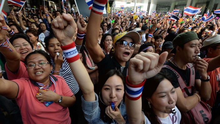 Proteste in Bangkok