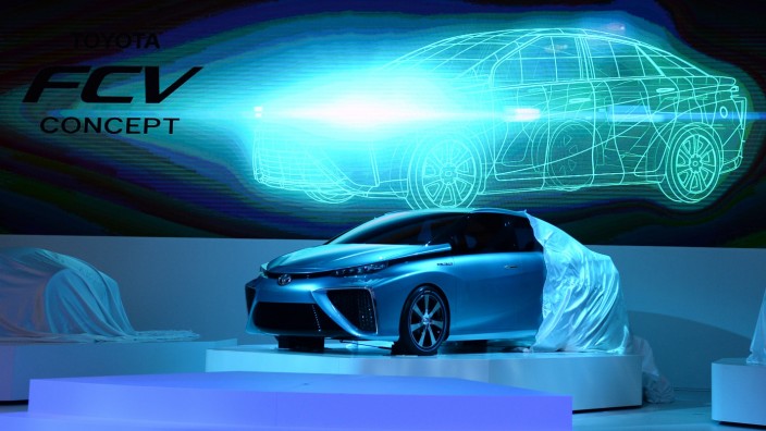 Der Toyota FCV Concept wird bei der Tokyo Motor Show enthüllt.