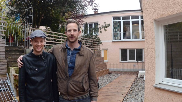 Johannes Bayer: Anfang kommenden Jahres ist es so weit:Johannes Bayer eröffnet eine Kaffeerösterei im Zaunerhaus und Johannes Zauner (links) ein Cafe.