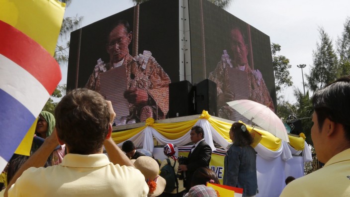 Thai King Bhumibol Adulyadej 86th birthday