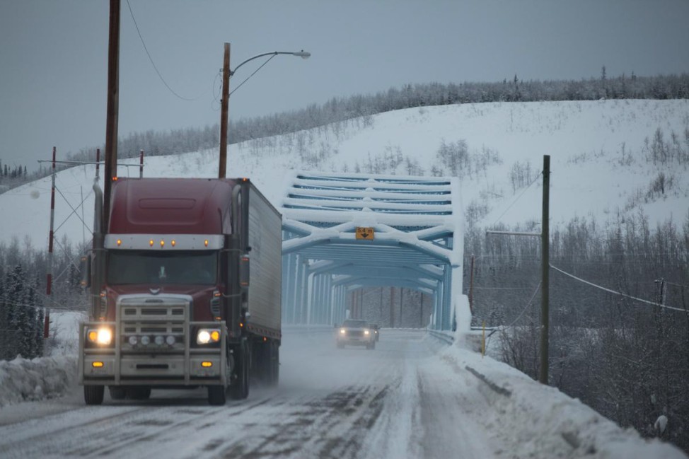 Northern Highways, Winter, Schnee