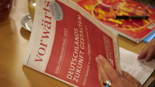 SPD Meinungsaustausch zum Mitgliedervotum
