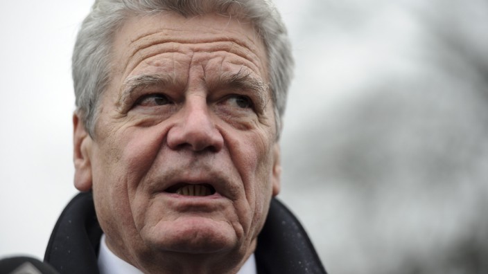 President Gauck Meets With Syrian Refugees