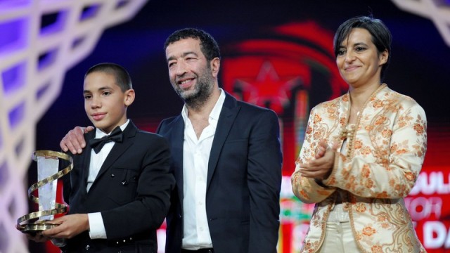 Didier Michon, Slimane Dazi und Narjiss Nejjar (von links)