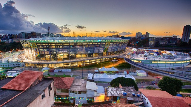 Fonte Nova Arena Stadion in Salvador da Bahia Brasilien
