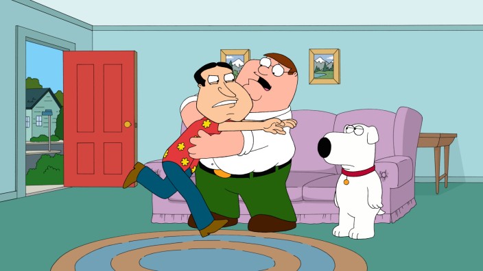Hund Brian bei Family Guy