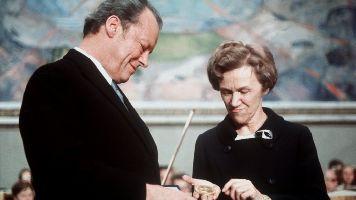 60 Jahre Bundesrepublik - Friedensnobelpreis für Willy Brandt