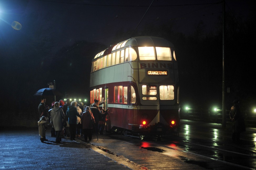Visitors Enjoy A Traditional Christmas Experience At The Beamish Museum