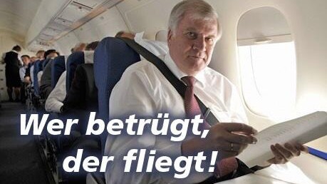 Horst Seehofer CSU Storify Ausländergesetz Wer betrügt der fliegt