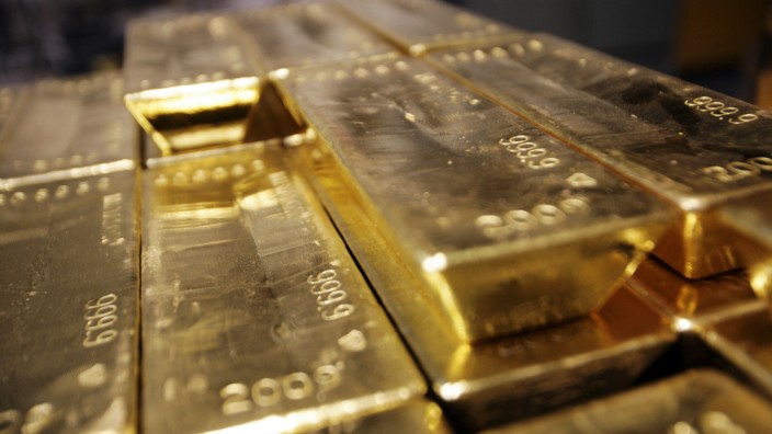 Jahresbilanz: In der Krise kaufen viele Gold. 2013 fiel der Preis jedoch.