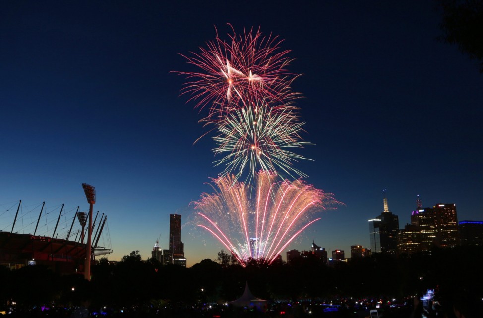 New Years Eve Fireworks in Melbourne