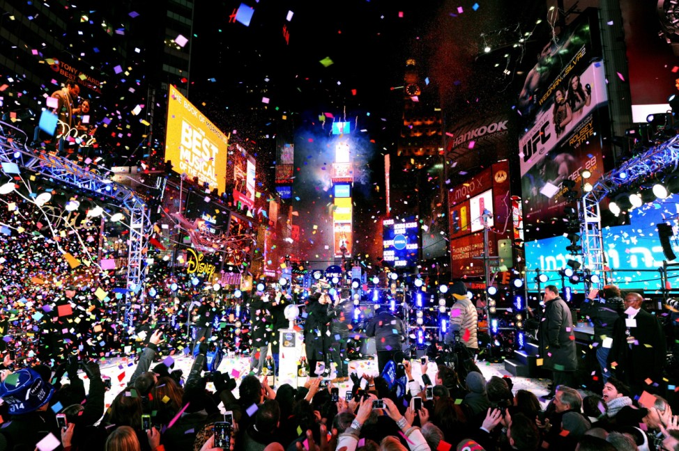 New Year Celebration in New York's Times Square USA