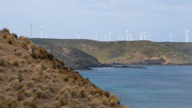 Tasmanien Australien Cape Grim Windräder
