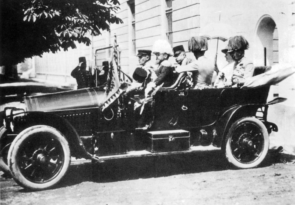 Erzherzog Franz Ferdinand in Sarajewo, 1914